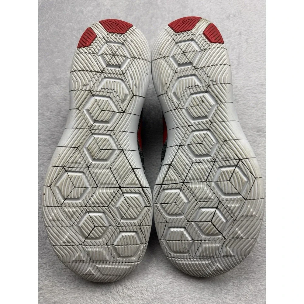 Nike Flex Contact Men's Low Top Running Sneakers Cool Grey/Red 908983-006